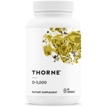Vitamin D 5000 iu Thorne Research 60 caps
