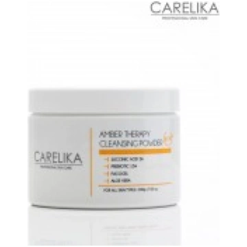 Carelika Amber Therapy Cleansing Powder ādu attīro