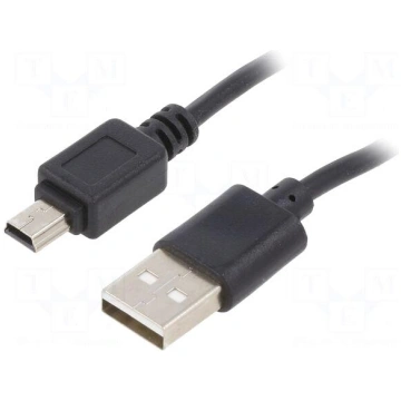 Cable | USB 2.0 | USB A plug,USB B mini plug | nic