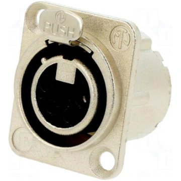 Connector: XLR | socket | female | PIN: 4 | straig