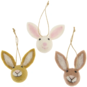 Filca dekors Rabbit Head 1 gab