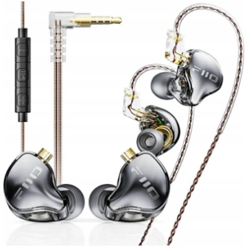 Suchawki FiiO JD10 - transparent black - Dynamiczn