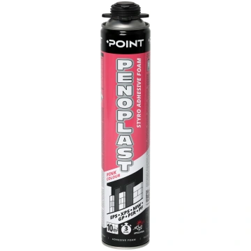 Montāžas putas, līme Penoplast Point, 780g