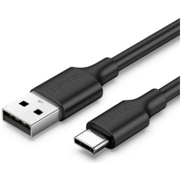 Nickel plated USB-C cable UGREEN 2m (black) 60118