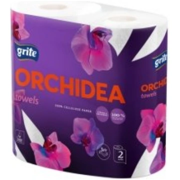 Papīra dvieļi Grite Orchidea 2ruļļi