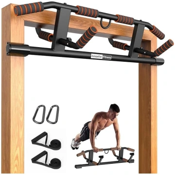 AmazeFan Pull-Up Bar durvju rāmis, 2024 Upgrade Pu