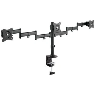 DIGITUS Universal Triple Monitor Stand with Clamp 