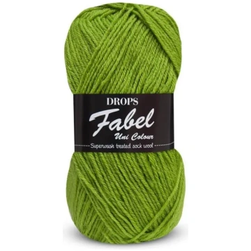 Lana FABEL - DROPS - 112 - VERDE MELA