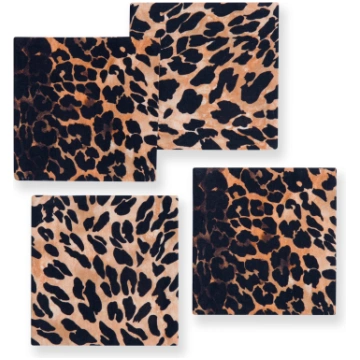 NYRA - Coaster Set - Leopard