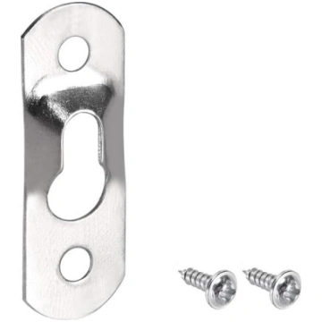 Sourcing Map Keyhole Hanging Plate - viena cauruma