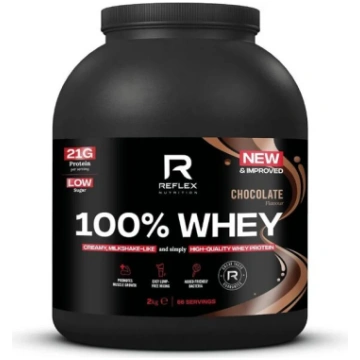 Reflex Nutrition 100% sūkalu proteīns, šokolādes p