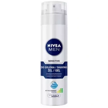 Skūšanas želeja NIVEA MEN Sensitive, 200 ml