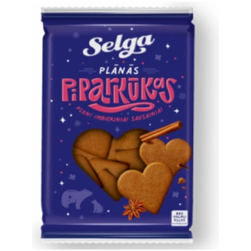 Plānas piparkūkas Selga, 500g LA000263 47500070002