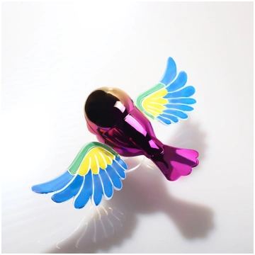 Wind Powered Flying Bird Car Ornament – Flapping W