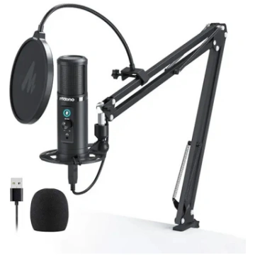 Studijas mikrofons MAONO AU-PM422 — vadu USB, 20–2