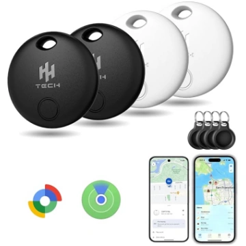HH-Tech Smart-Tracker-Tag (4er-Pack) Dual-System f