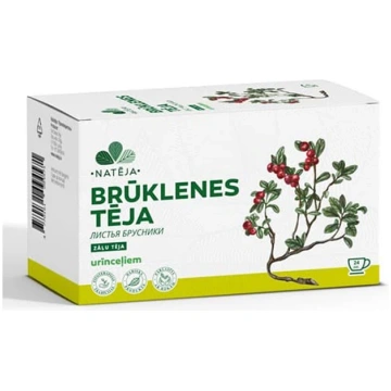 NATĒJA Brūkleņu tēja urīnceļiem N24 NATEJA