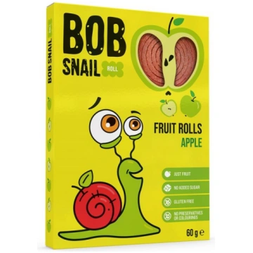Ābolu rullīši BOB SNAIL, 60g (450-27771)