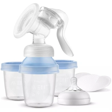 Philips Avent Manuālais krūts pumpis Lotus ar trau