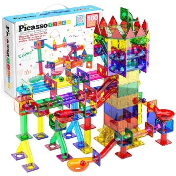 PICASSO TILES Magnētiskais konstruktors Marble Run