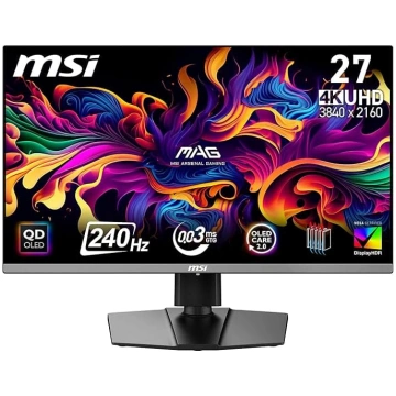 MSI MAG 272UP QD-OLED X24 27 collu 4K UHD spēļu mo