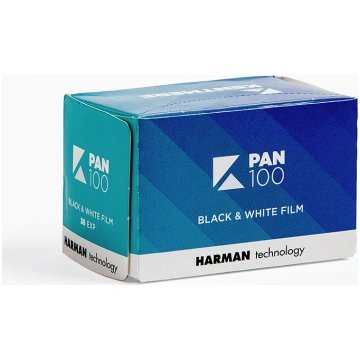 Fotofilma Kentmere 100/36 melnbalta 10498