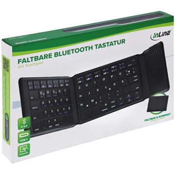 4kom.pl Klawiatury Foldable Bluetooth Keyboard Wit