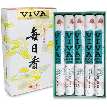 Smaržkociņi Mainichi-koh Incense Viva Sandalwood /