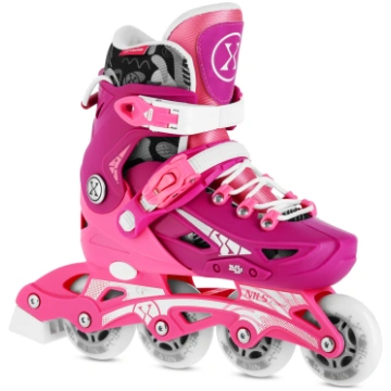 NA1055 BLAZE PINK INLINE SLIDAS, IZMĒRS S (31–34) 