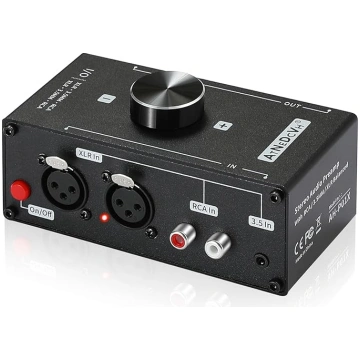 AtNeDcVh Stereo audio priekšpastiprinātājs - XLR s