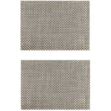 Set of 2 PVC Placemats, Bar Table Mat, Coffee Cup 