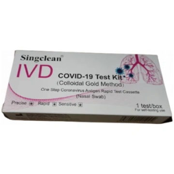 Singclean - SARS-CoV-2 Test Kit - antigēnu ātrais 