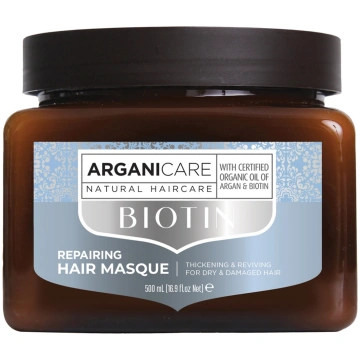 ARGANICARE - Atjaunojoša matu maska ar biotīnu, 50