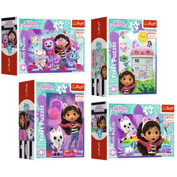 TREFL GABBY´S DOLLHOUSE Puzle mini, 54 gab