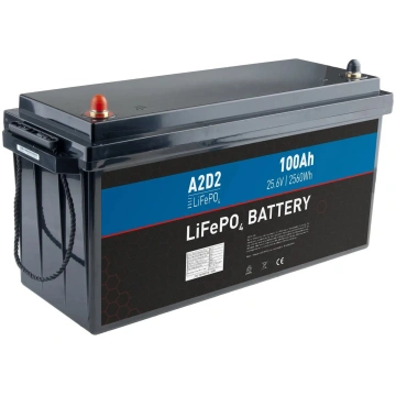 LiFePO4 akumulators AVACOM A2D2 25,6V 100Ah ar M8