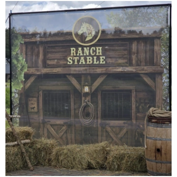 Lietots - Banneris "Ranch stable"