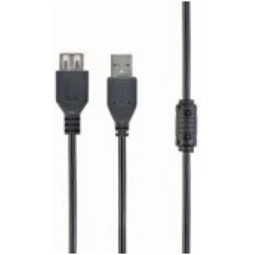 Gembird USB 2.0 Extension Cable 1.8m aksesuārs CCF