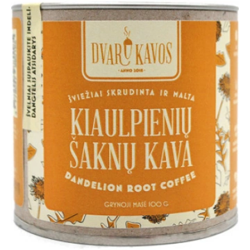 Pieneņu sakņu kafija Dvaro Kavos, 100 g Dandelion 