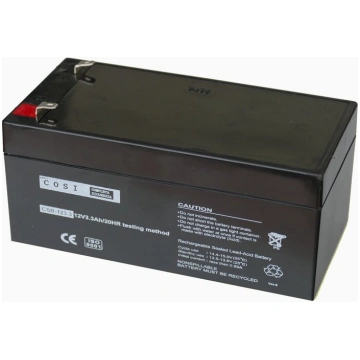 12V 3.3Ah akumulators :: AGM : VRLA :: 12 Volti, 3