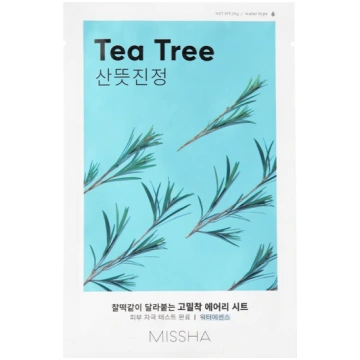 Sejas maska Missha Airy Fit Tea Tree, 19 g