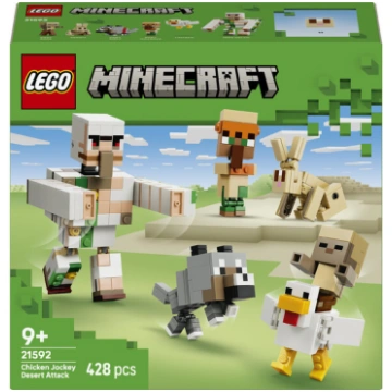 LEGO Minecraft 21592 Vistas Jātnieka Tuksneša Uzbr