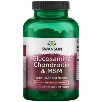 Swanson uztura bagātinātājs Glikozamīns, hondroitī