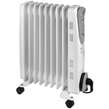 Eļļas radiators vidēju telpu papildu apsildei 2000