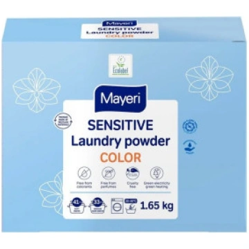 MAYERI Sensitive Veļas pulveris krāsainas veļas ma