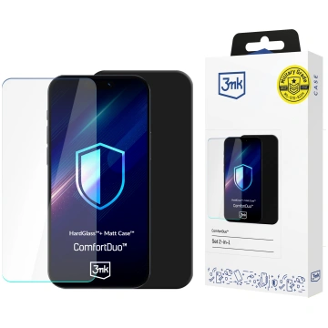 Samsung Galaxy S25+ - 3mk ComfortDuo Matt Black 59