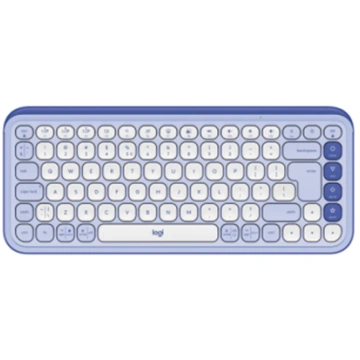 Klaviatūra Logitech POP ICON KEYS OFF White Lilac 