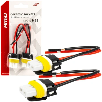 Spuldzes ligzda 2 pcs HB3 9005 AMiO