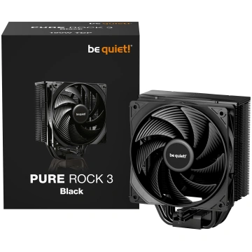 be quiet! Pure Rock 3 CPU Cooler - 120mm, Black (B