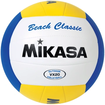 Mikasa Beach Volleyball -18 panel, Blue/White/Yell