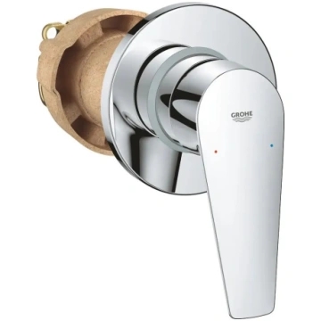 Grohe BauEdge - paslēpts dušas maisītājs, ar korpu